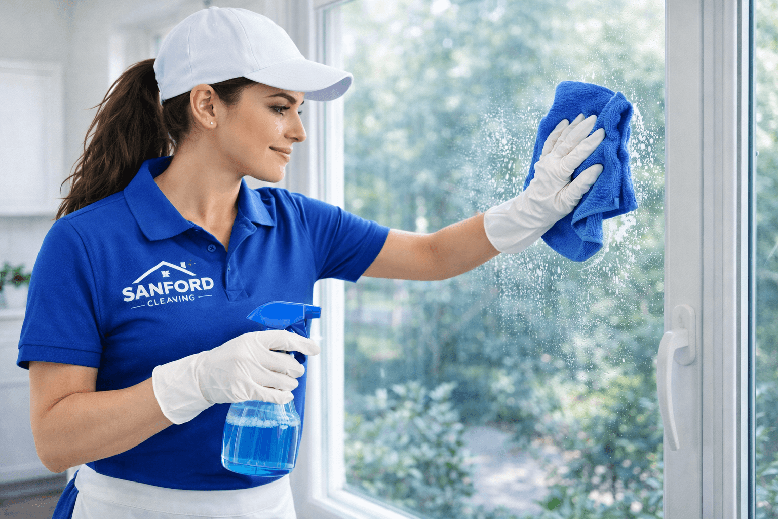 Cleaning interior windows for crystal clear views